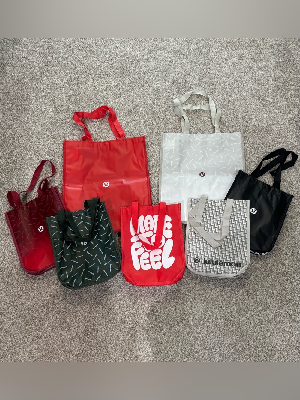 Lululemon Reusable Tote Bags Bundle